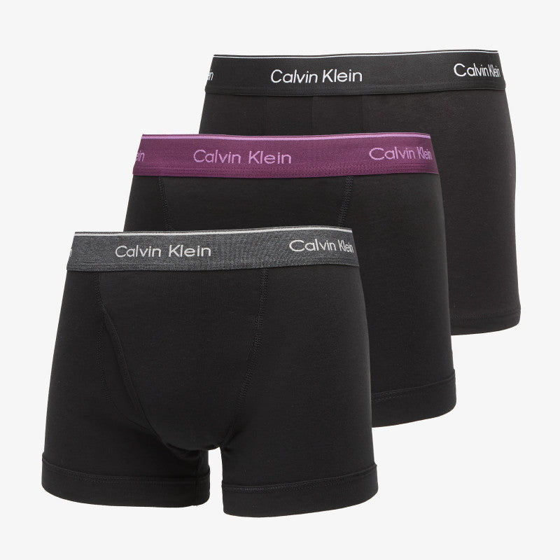 Bokserki Calvin Klein Trunk 3-Pack Purple