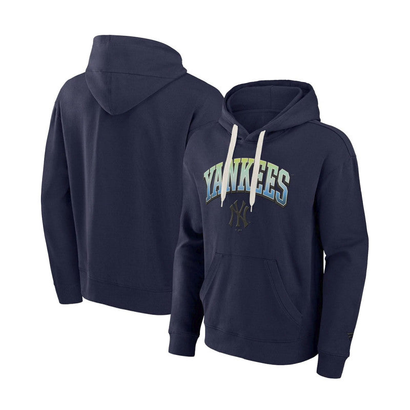 Fanatics MLB Sweatshirt Gradient Fleece Pullover Hoodie New York Yankees