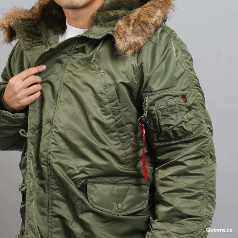 Alpha Industries N-3B Heritage Sage-Green