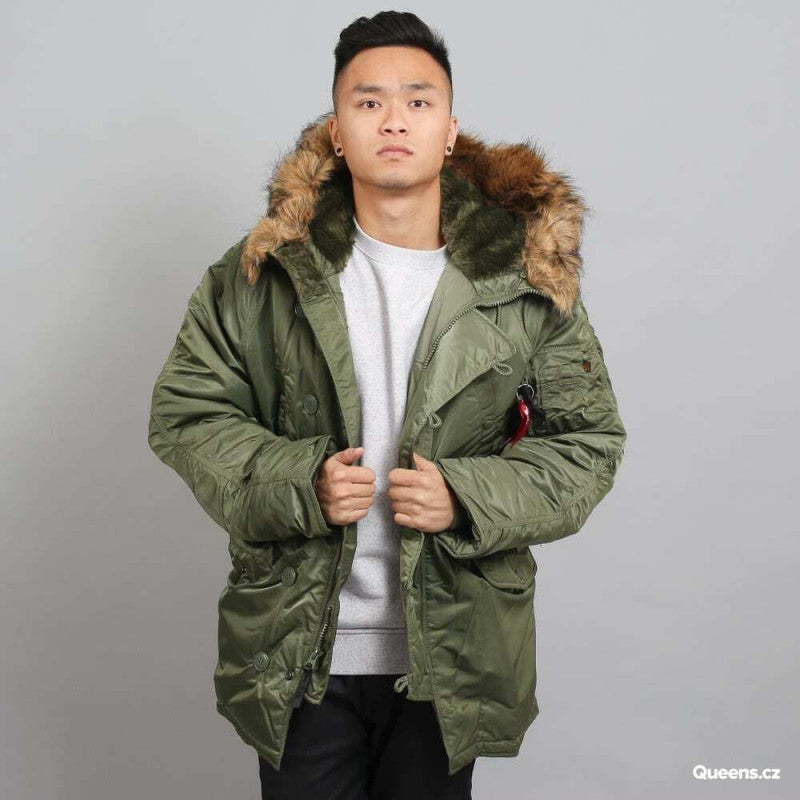 Alpha Industries N-3B Heritage Sage-Green