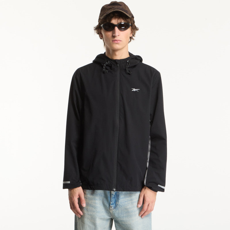 Reebok ID Lightweight Windbreaker Black/ Grey 4