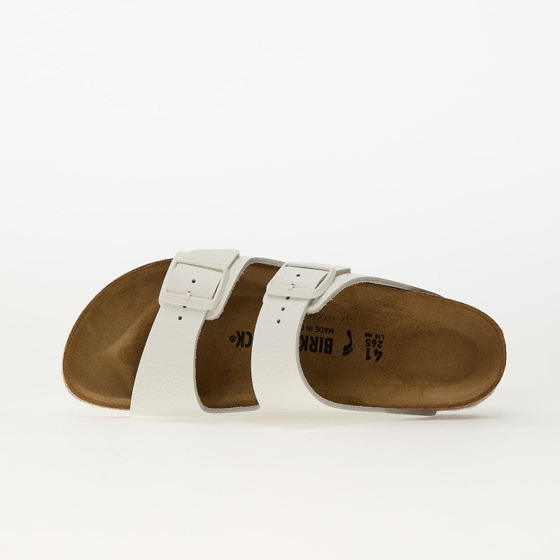 Birkenstock Arizona Natural Leather White
