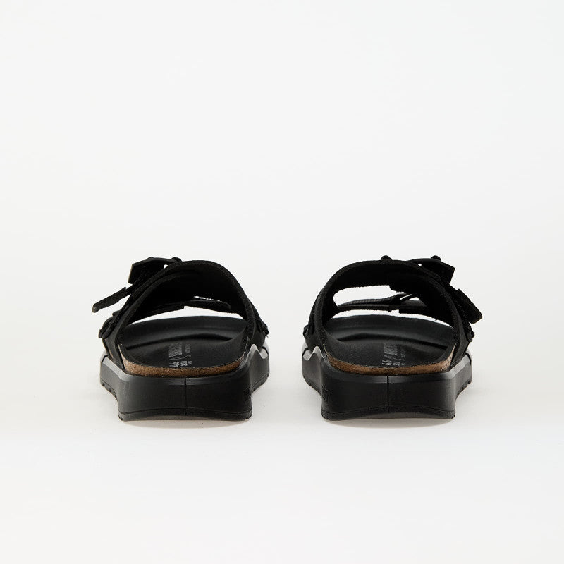 Birkenstock Shinjuku 2 Strap Natural Leather/Textile Black