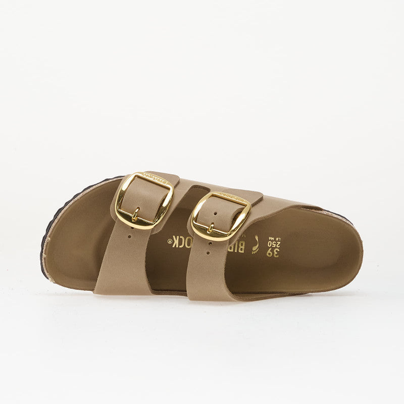 Birkenstock Arizona Big Buckle Oiled Leather Women Tabacco Brown