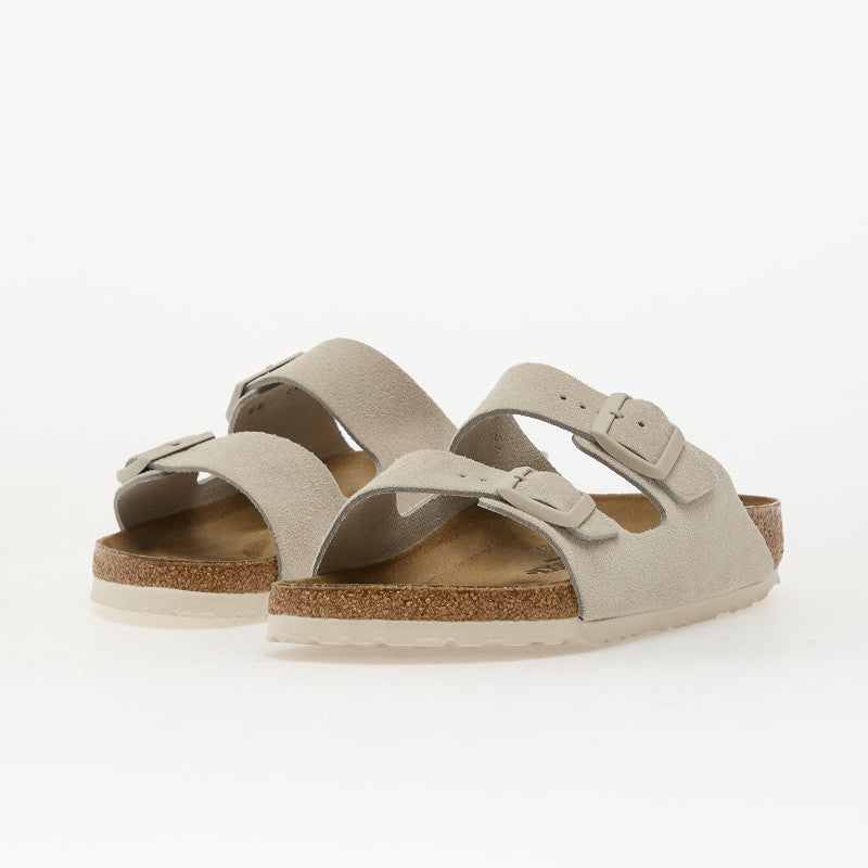 Birkenstock Arizona Suede Leather Oyster