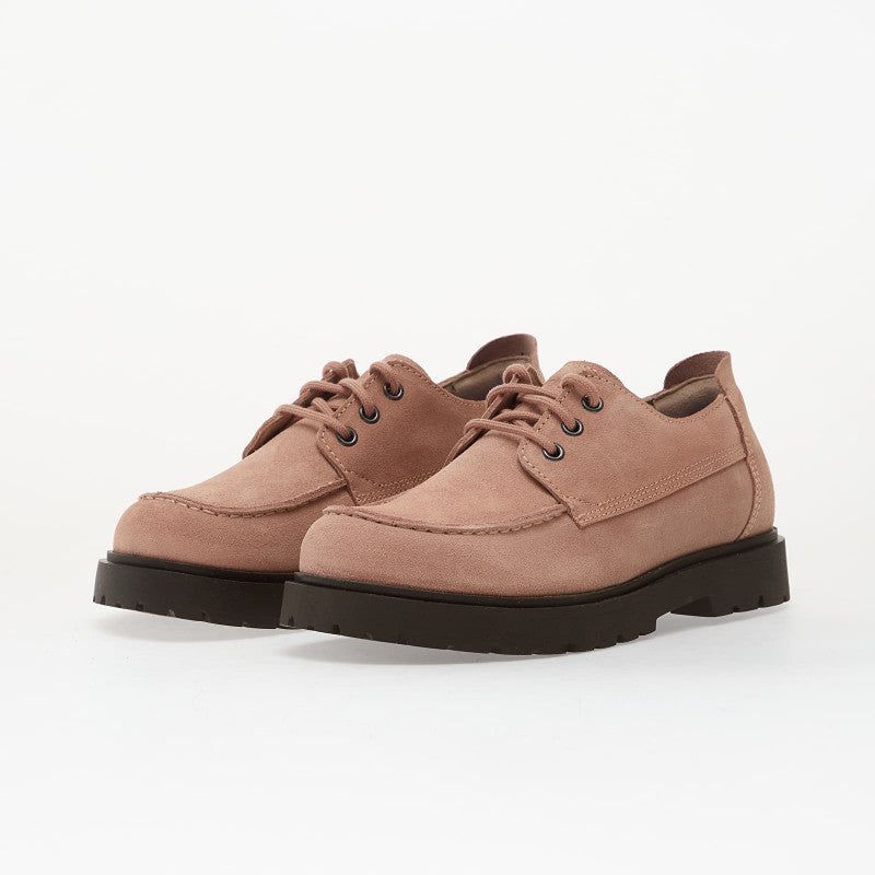 Birkenstock Highwood Moc Lace Low Suede Leather Pink Clay
