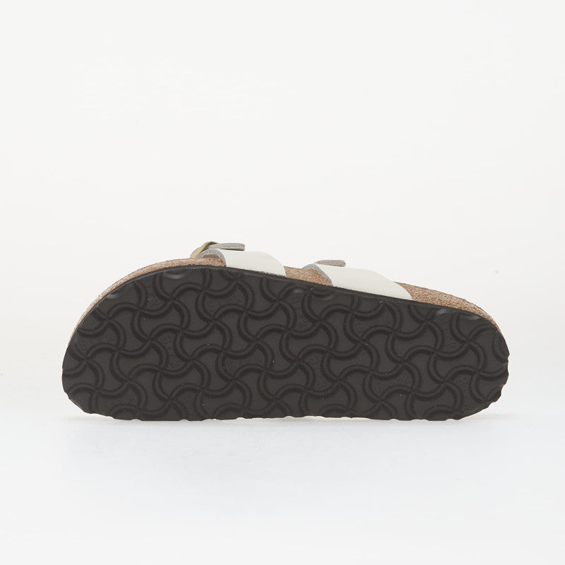 Birkenstock Mayari Flower Embellishment Leather Women White
