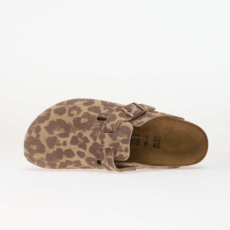 Birkenstock Boston Print LEVE Leo Sandcastle