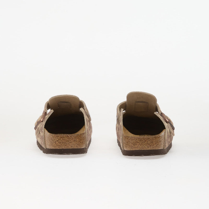 Birkenstock Boston Print LEVE Leo Sandcastle