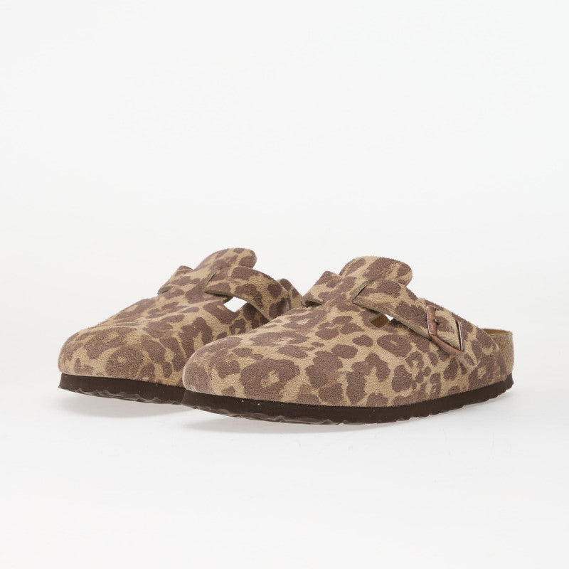 Birkenstock Boston Print LEVE Leo Sandcastle