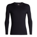 Icebreaker Merino 200 Oasis Long Sleeve Crewe Blk