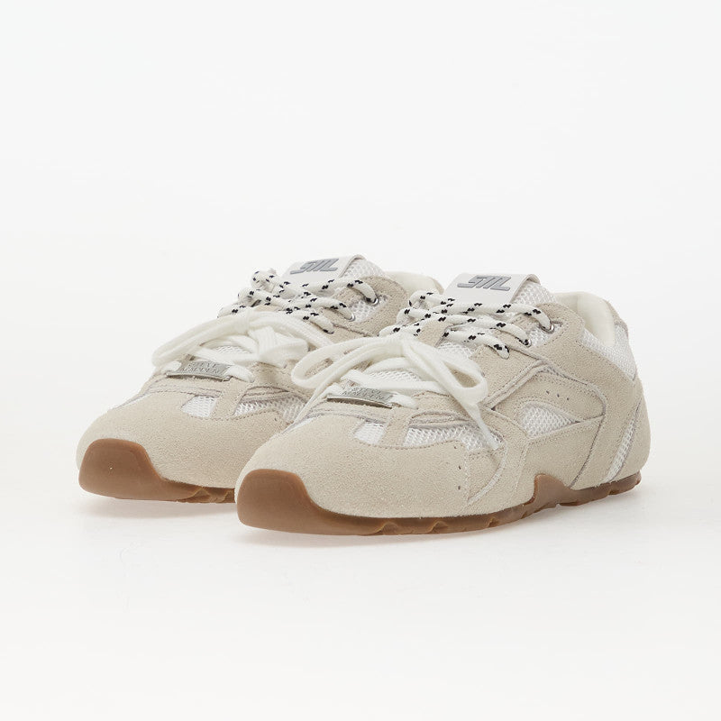 Steve Madden Asiel White Suede