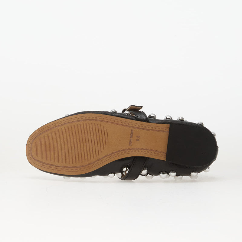 Steve Madden Sunrays Black Leather