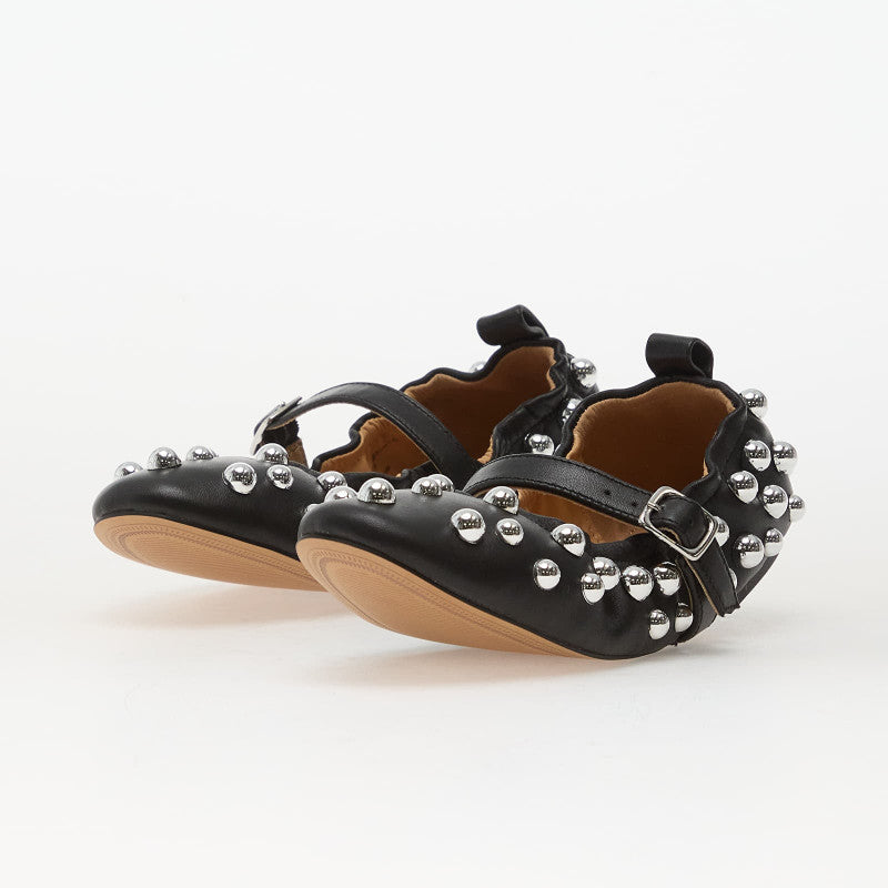 Steve Madden Sunrays Black Leather
