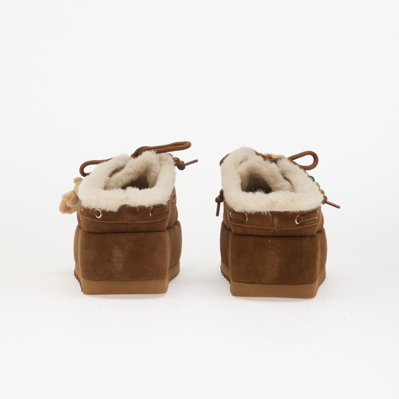 Steve Madden Cuddly Chsnut Suede