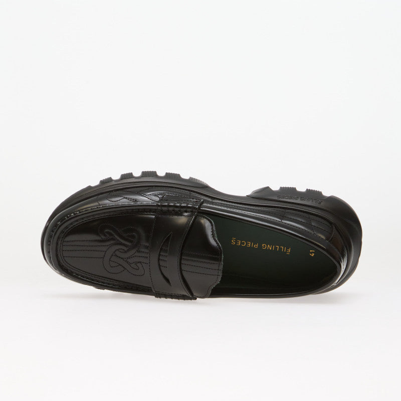 Filling Pieces Hybrid Loafer Quilted Black