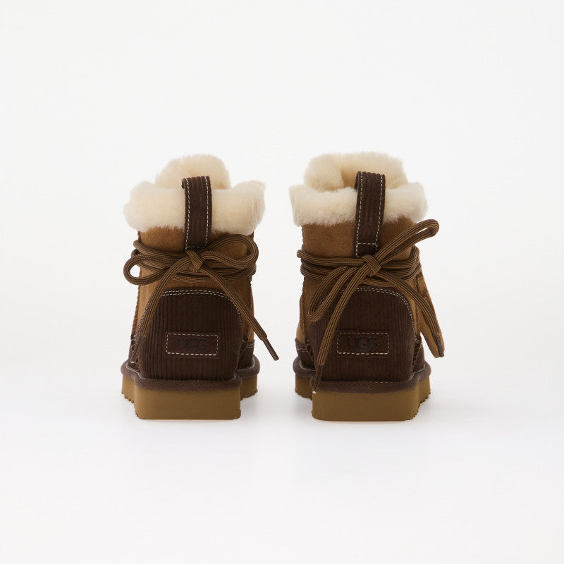 UGG Wmns Classic Heritage Lace-Up Chestnut