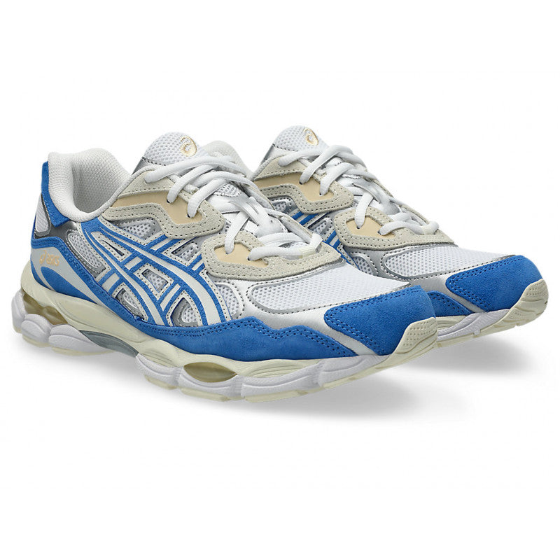 Asics Gel-NYC White/ Blue Coast
