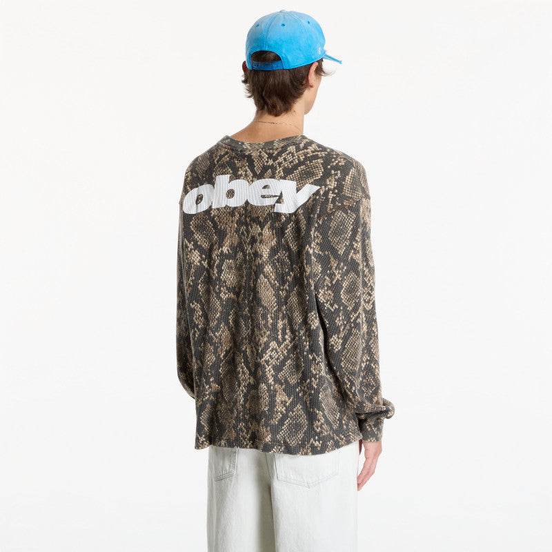 Obey League Thermal Dusty Vintage Rattlesnake