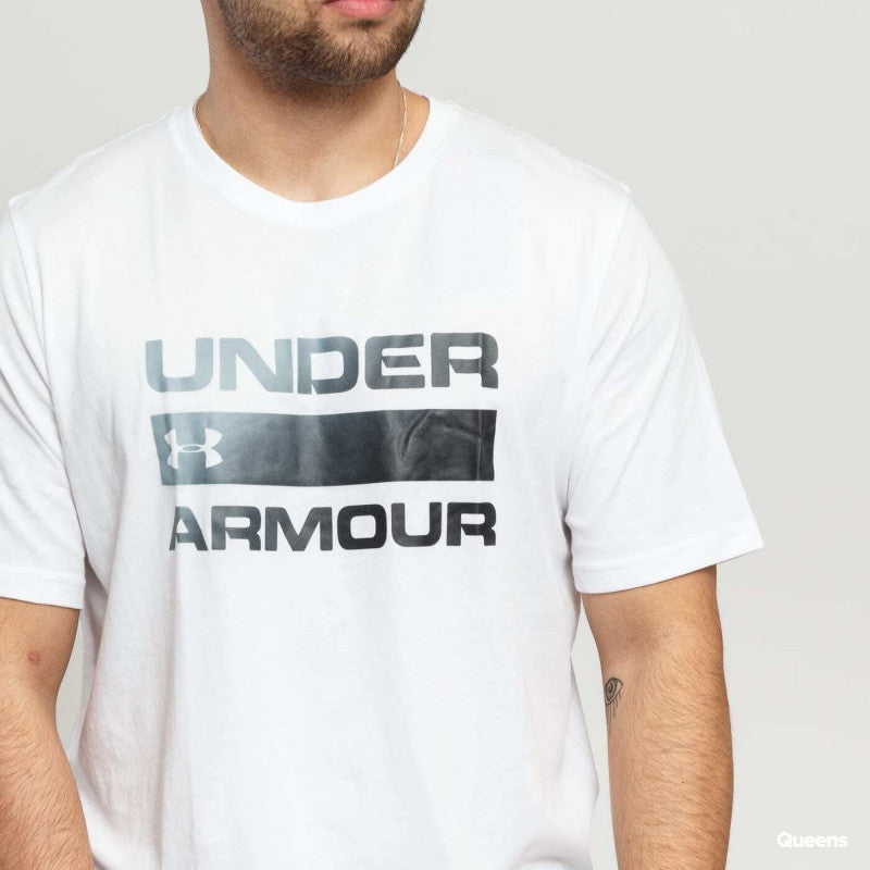 Under Armour Team Issue Wordmark SS Tee White