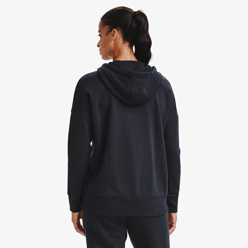 Under Armour Rival Fleece Fz Hoodie Black