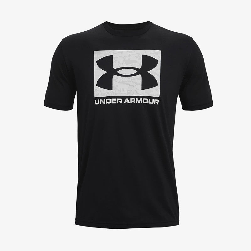 Under Armour Abc Camo Boxed Logo SS Black/ Black