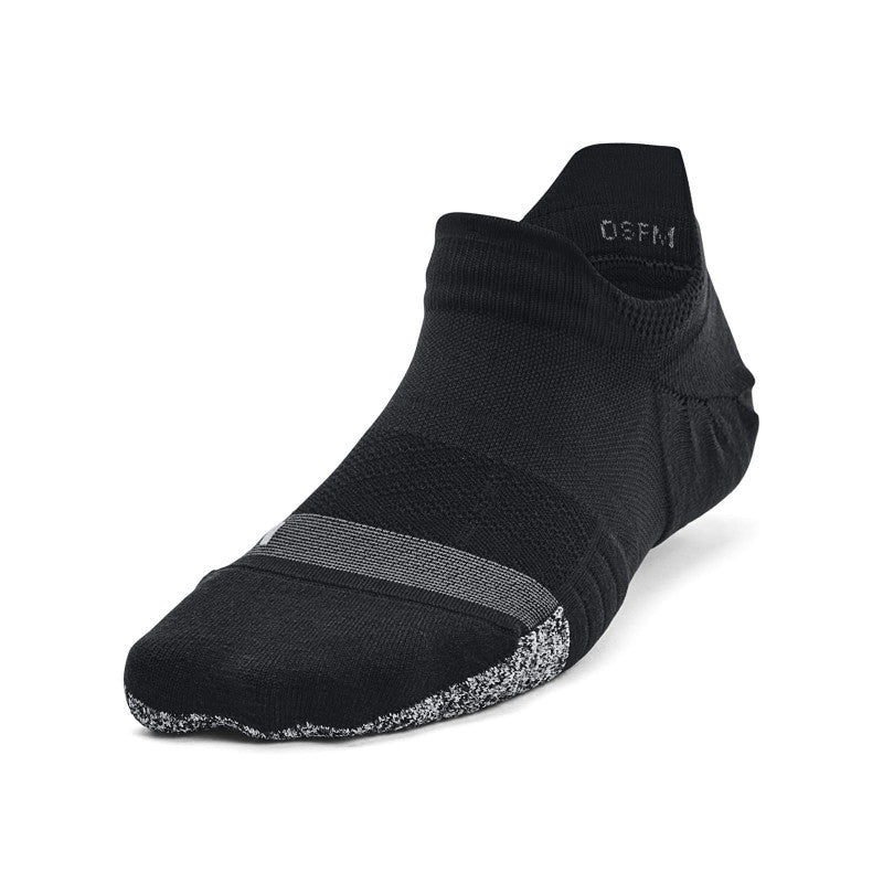 Under Armour Breathe 2 No Show Tab 2Pk Black