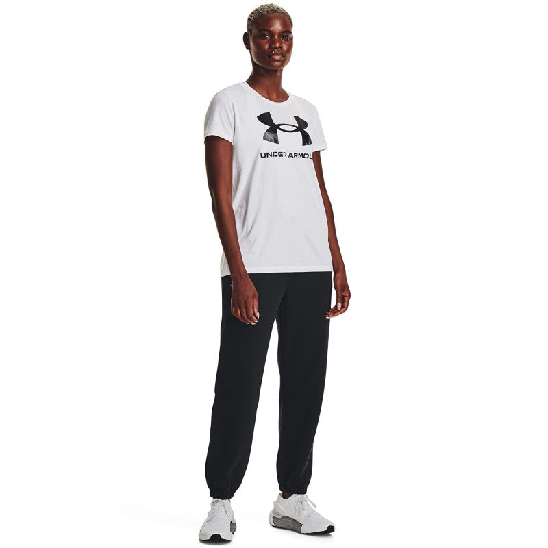 Under Armour Icon Fleece Jogger Black/ White