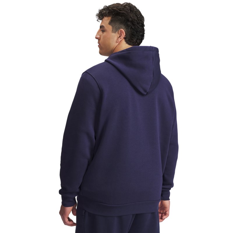 Under Armour Essential Fleece Hoodie Midnight Navy/ White