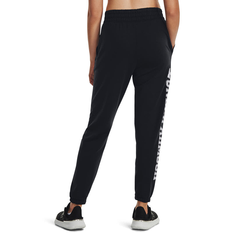 Under Armour Rival Terry Graphic Jogr Black