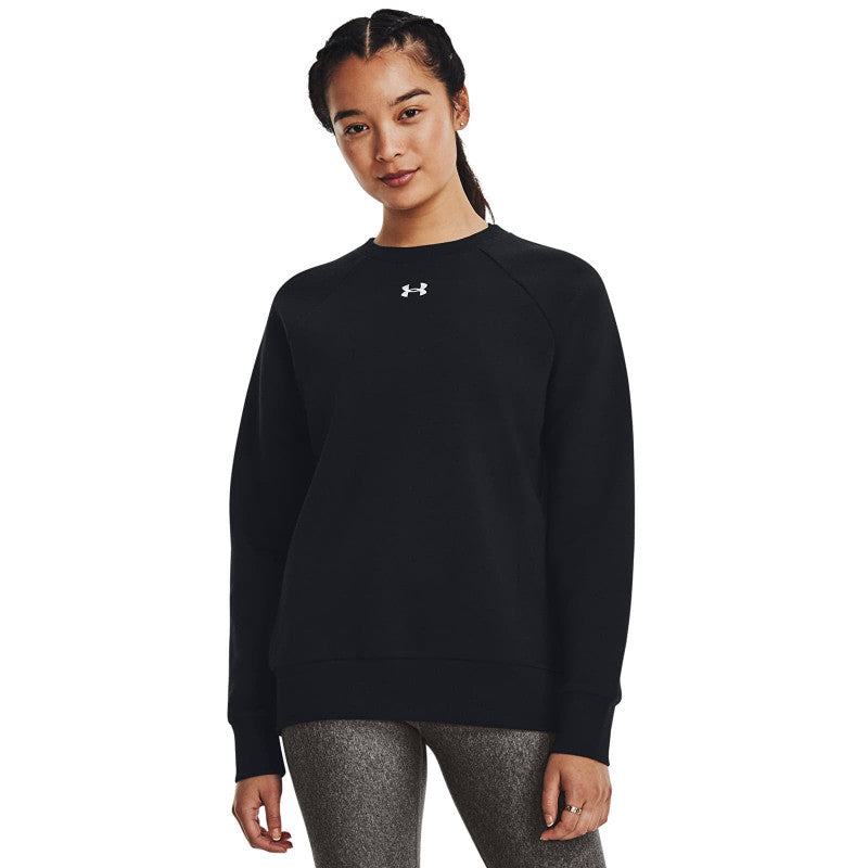 Under Armour Rival Fleece Crew Black/ White
