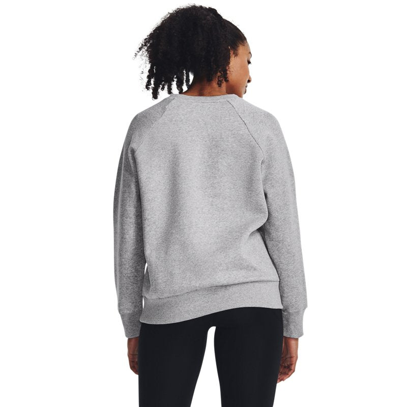 Under Armour Rival Fleece Crew Mod Gray Light Heather