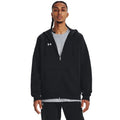 Under Armour Rival Fleece FZ Hoodie Black/ White