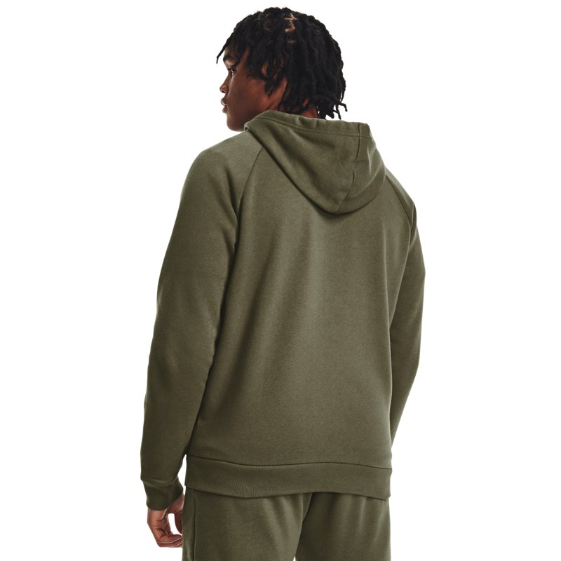 Under Armour Rival Fleece Fz Hoodie Marine Od Green