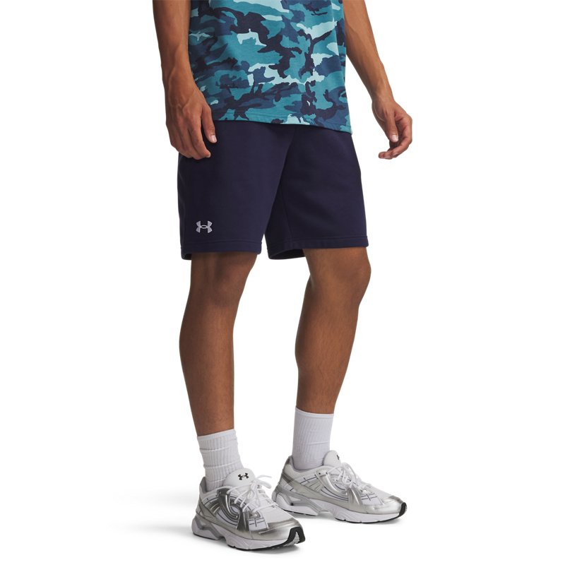 Under Armour Rival Fleece Shorts Midnight Navy/ White