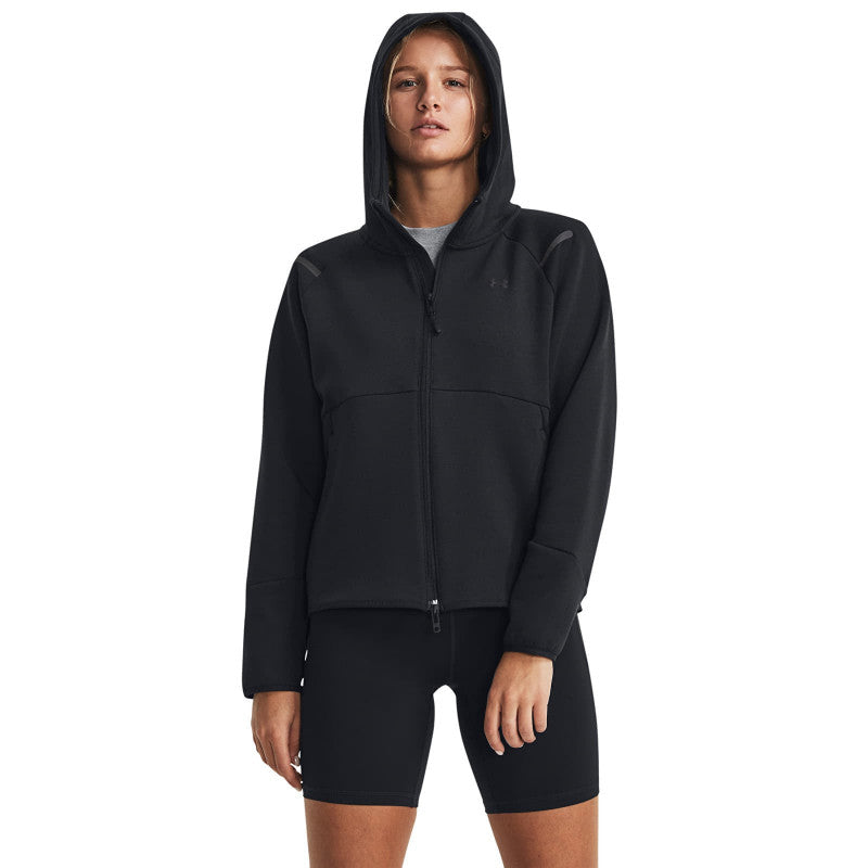 Under Armour Unstoppable Fleece FZ Black/ Black