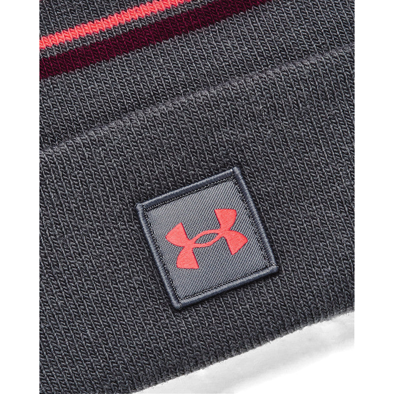 Under Armour Men'S Halftime Pom Beanie Pitch Gray