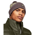 Under Armour Men'S Halftime Pom Beanie Ash Taupe