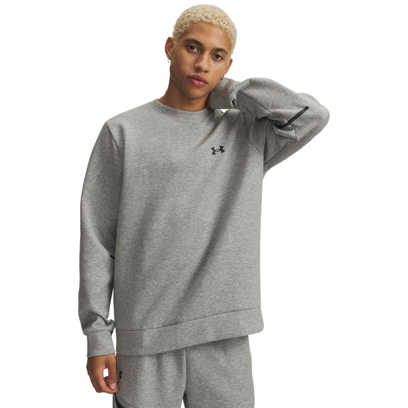 Under Armour Unstoppable Fleece Crewneck Sweatshirt Gray