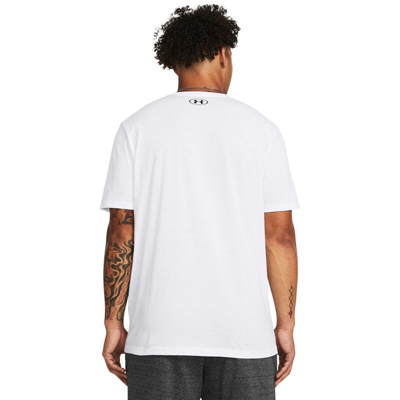 Under Armour Sportstyle Logo Update Ss White 100