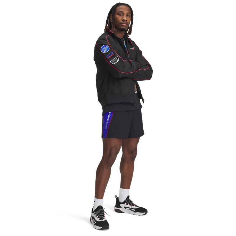 Under Armour Project Rock Colorblock Woven Short Black
