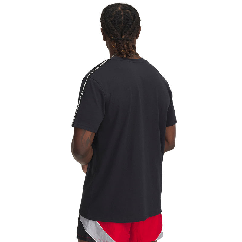Under Armour Icon HWT Tee Taping Black/ White
