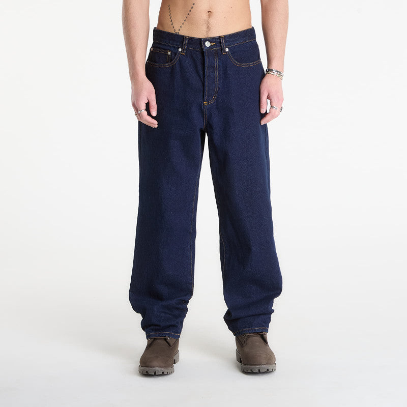 Jeansy OBEY Classic Baggy Denim Rinse Indigo