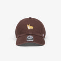 47 Brand Clean Up Dog Icon Cap Dark Brown