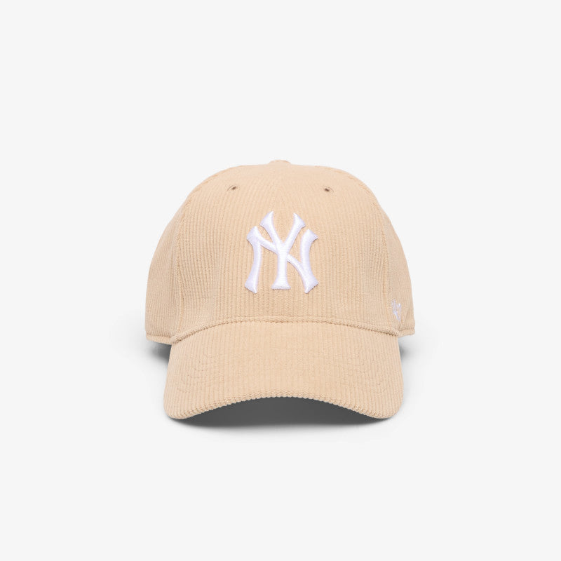 47 Brand MLB Mvp Thick Cord New York Yankees Cap Khaki
