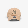 47 Brand MLB Clean Up Contrast New York Yankees Cap Khaki