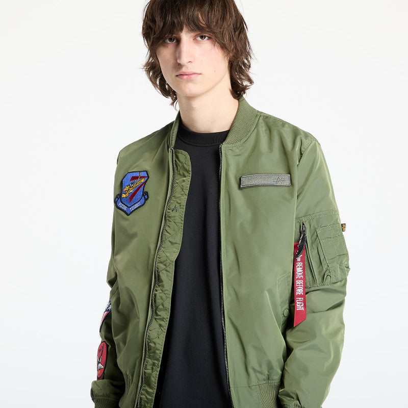 Alpha Industries MA-1 TT Flying Tigers Sage Green