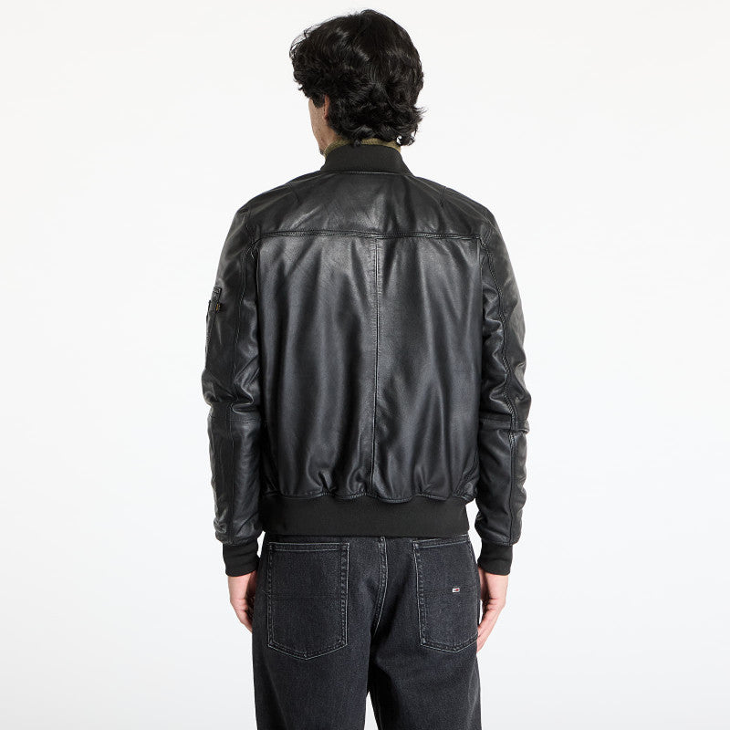 Alpha Industries Inc. MA-1 Leather Black