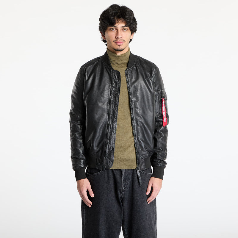 Alpha Industries Inc. MA-1 Leather Black