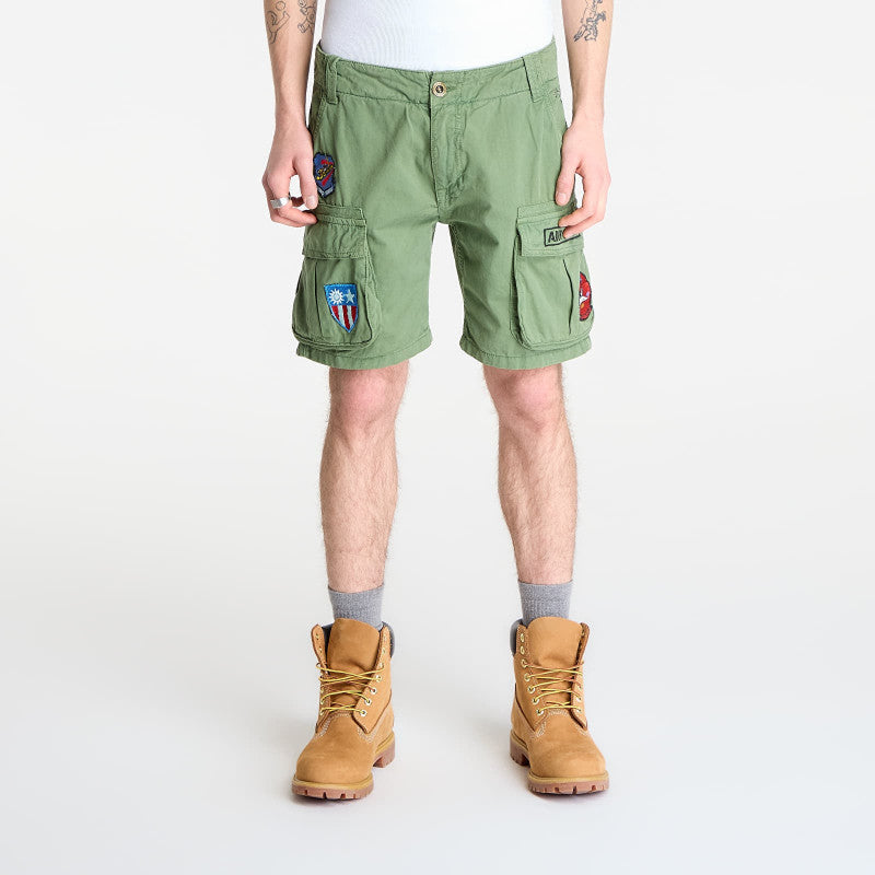 Alpha Industries Flying Tigers Shorts Vintage Green